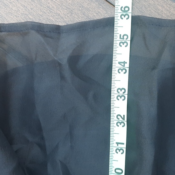 Wild Fable Women's Organza Midi Babydoll Dress, Black - Picture 12 of 16